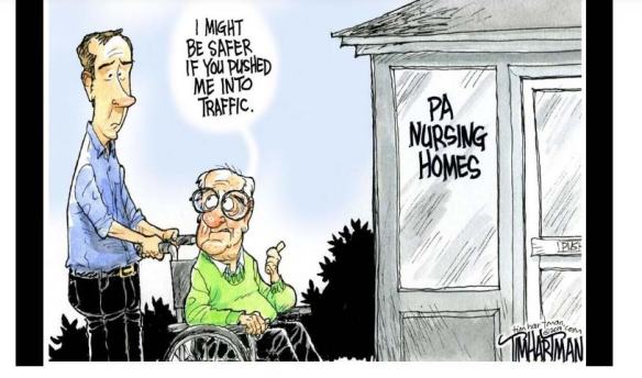 nursing home cartoon